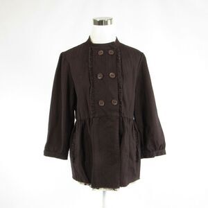 Paperdenim&Cloth brown sleeve jacket 4